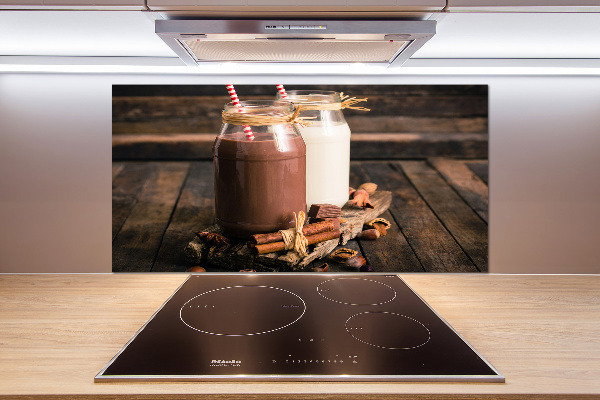 Salpicadero para cocina Cócteles en frascos