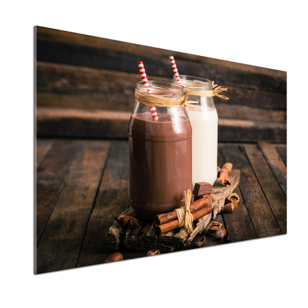 Salpicadero para cocina Cócteles en frascos