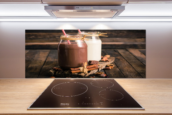 Salpicadero para cocina Cócteles en frascos