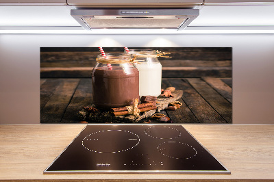 Panel lacobel Koktajle w słoikach