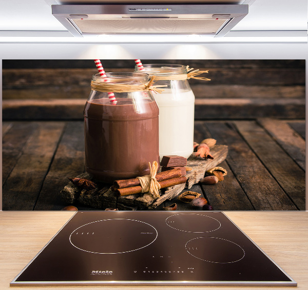 Salpicadero para cocina Cócteles en frascos