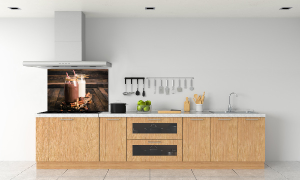 Salpicadero para cocina Cócteles en frascos