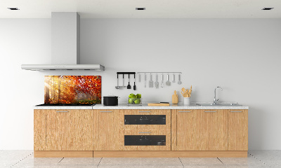 Panel para cocina Bosque de otoño