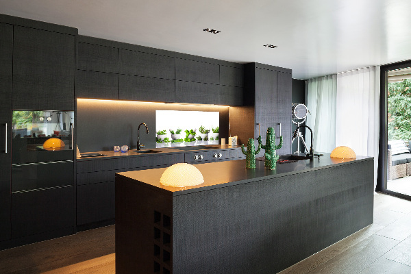 Panel de pared de cocina Hierbas