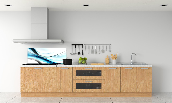 Panel de pared de cocina Ondas abstractas