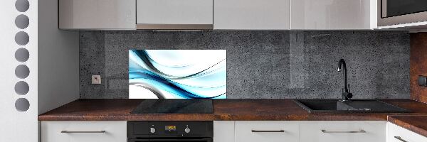 Panel de pared de cocina Ondas abstractas
