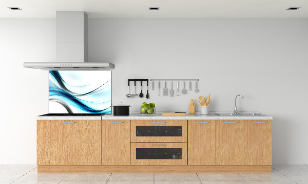 Panel de pared de cocina Ondas abstractas
