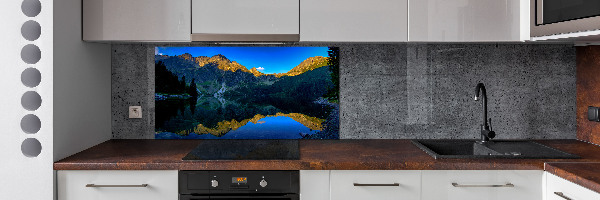 Panel para cocina Montañas Tatra