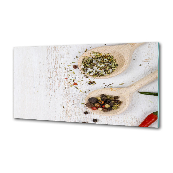 Panel antisalpicaduras Verduras y especias