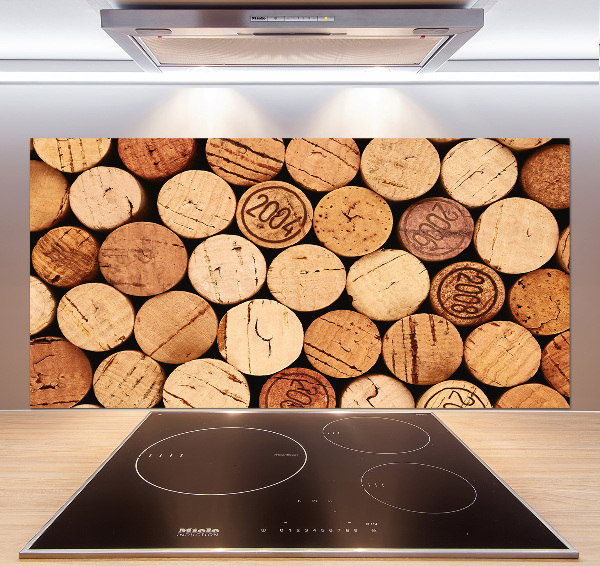 Panel para cocina Corchos de vino