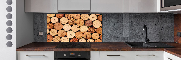 Panel para cocina Corchos de vino