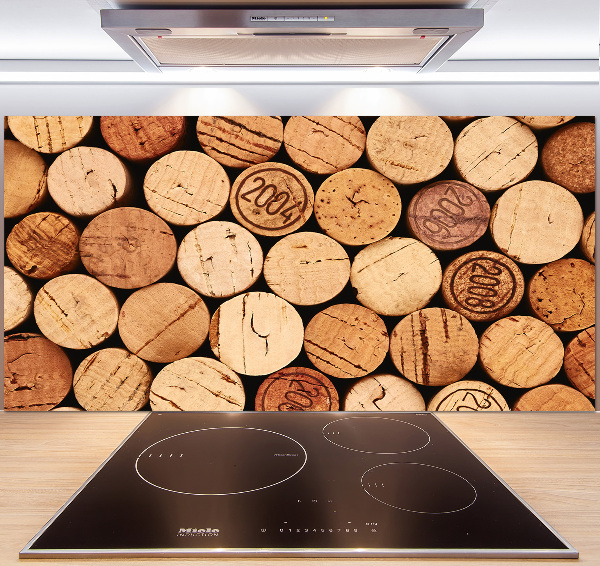 Panel para cocina Corchos de vino