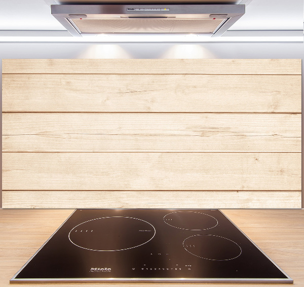 Salpicadero para cocina Fondo de madera