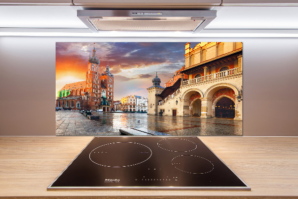 Panel antisalpicaduras Cracovia, Polonia