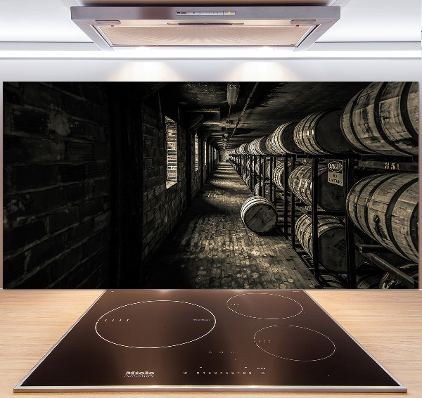 Panel para cocina Barriles de bourbon