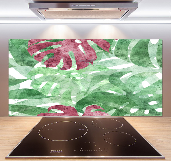 Salpicadero de cocina Monstera