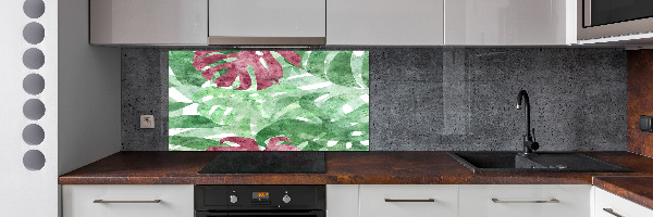 Salpicadero de cocina Monstera