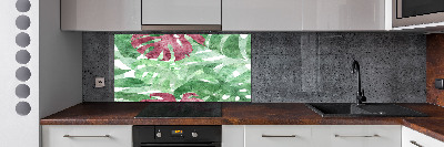 Salpicadero de cocina Monstera