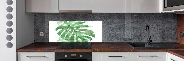Panel antisalpicaduras Monstera