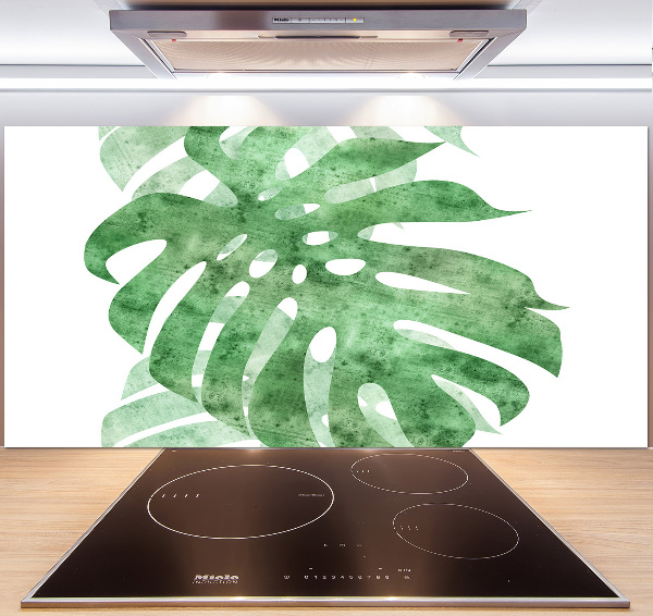 Panel antisalpicaduras Monstera