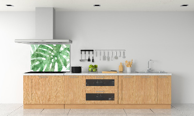 Panel antisalpicaduras Monstera