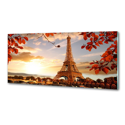 Panel de pared de cocina Torre Eiffel de París