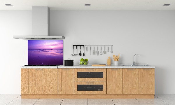 Salpicadero para cocina Puesta de sol, sol, mar