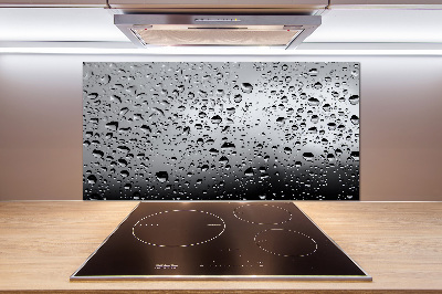 Panel de pared de cocina Gotas de agua