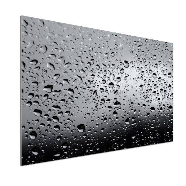 Panel de pared de cocina Gotas de agua