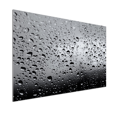 Panel de pared de cocina Gotas de agua