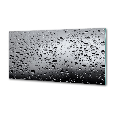 Panel de pared de cocina Gotas de agua