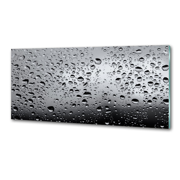 Panel de pared de cocina Gotas de agua