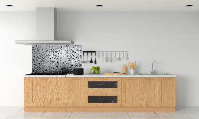 Panel de pared de cocina Gotas de agua