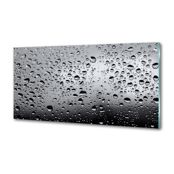 Panel de pared de cocina Gotas de agua