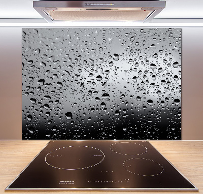 Panel de pared de cocina Gotas de agua