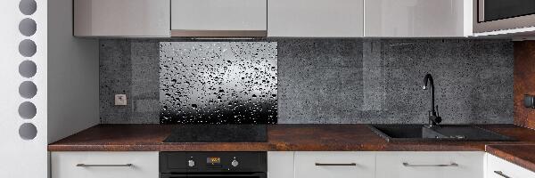 Panel de pared de cocina Gotas de agua