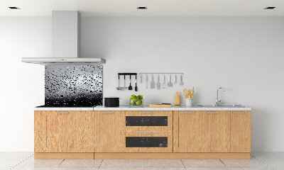 Panel de pared de cocina Gotas de agua