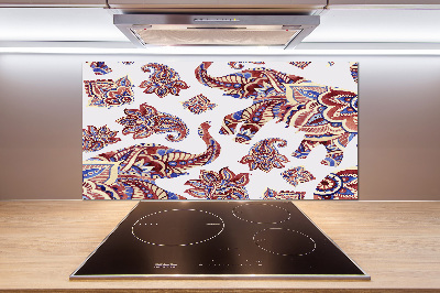 Salpicadero para cocina Adornos de elefante