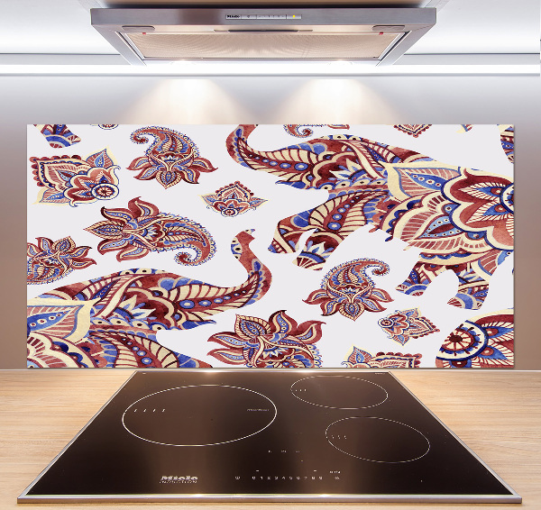 Salpicadero para cocina Adornos de elefante