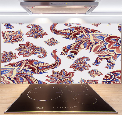 Salpicadero para cocina Adornos de elefante