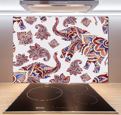 Salpicadero para cocina Adornos de elefante