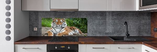Panel para cocina tigre siberiano
