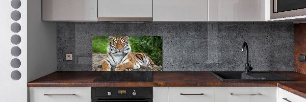 Panel para cocina tigre siberiano