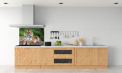 Panel para cocina tigre siberiano