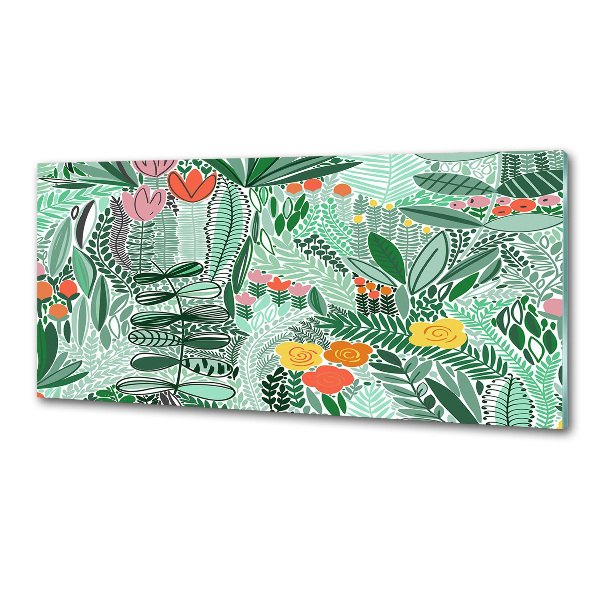 Panel para cocina Patrón floral