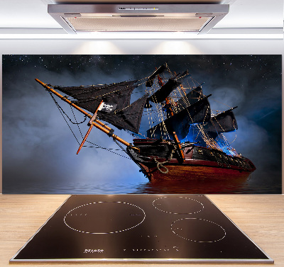 Salpicadero de cocina barco pirata