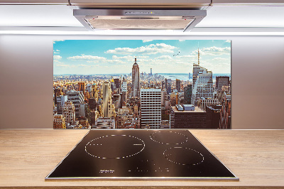 Salpicadero para cocina Vista aérea de Nueva York