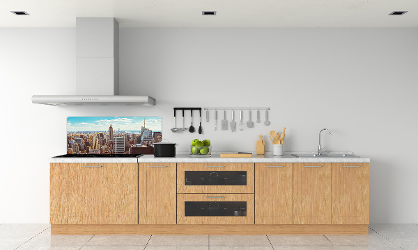 Salpicadero para cocina Vista aérea de Nueva York