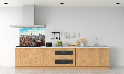 Salpicadero para cocina Vista aérea de Nueva York