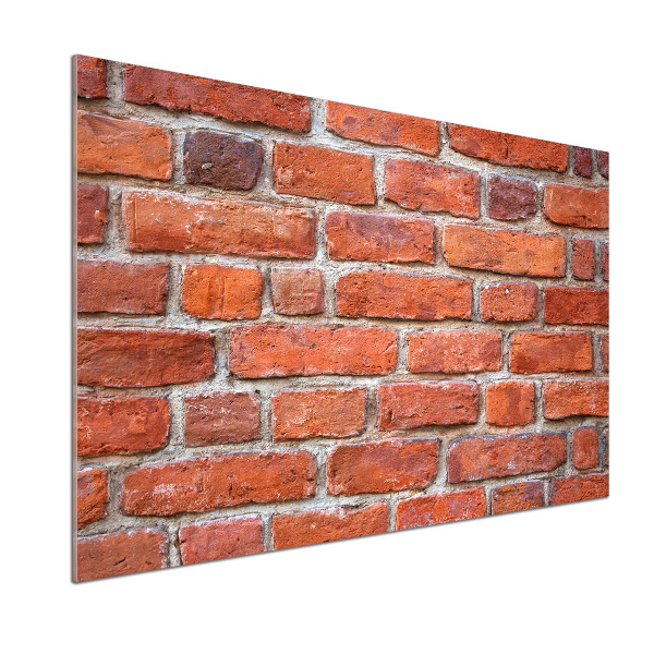 Salpicadero de cocina pared de ladrillos